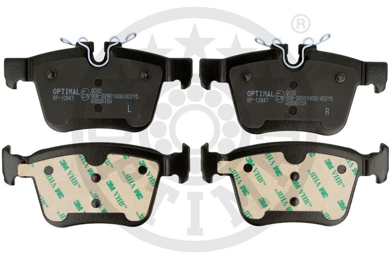 OPTIMAL BP-12847 Fren Sistemleri Fren Balatası - LAND ROVER RANGE ROVER EVOQUE (L538) uyumlu