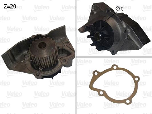 VALEO 506530 Motor Devirdaim - CITROËN XM (Y4) uyumlu
