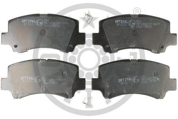 OPTIMAL BP-12171 Fren Sistemleri Fren Balatası - SUZUKI WAGON R+ Hatchback (EM) uyumlu