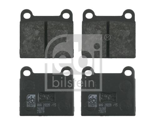 FEBI BILSTEIN 16068 Fren Sistemleri Fren Balatası - VW POLO (86) uyumlu