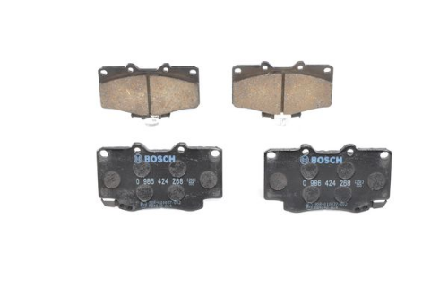 BOSCH 0 986 424 268 Fren Sistemleri Fren Balatası - TOYOTA LAND CRUISER 90 (_J9_) uyumlu