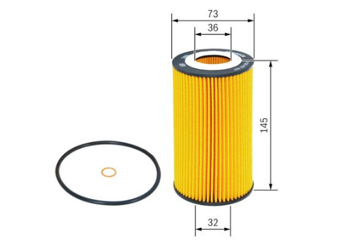 BOSCH F 026 407 007 Motor Yağ Filtresi - AUDI A8 D2 (4D2, 4D8) uyumlu
