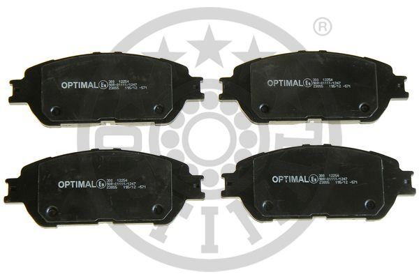 OPTIMAL BP-12254 Fren Sistemleri Fren Balatası - TOYOTA PREVIA II (_R3_) uyumlu