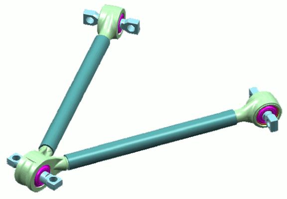 LEMFÖRDER 37825 01 Süspansiyon Sistemi Bugi Kolu - MAN TGX I uyumlu