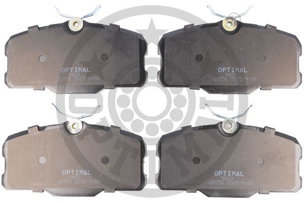 OPTIMAL BP-09429 Fren Sistemleri Fren Balatası - MERCEDES-BENZ S-SERISI Coupe (C126) uyumlu