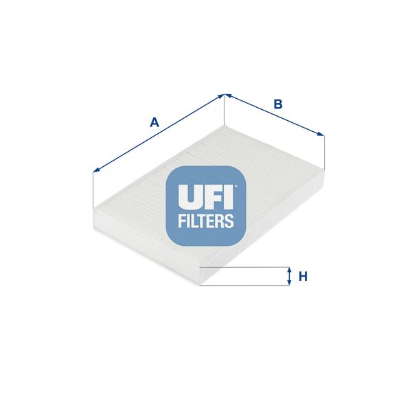 UFI 53.242.00 İklimlendirme Sistemi Polen Filtresi - HONDA LEGEND III (KA) uyumlu