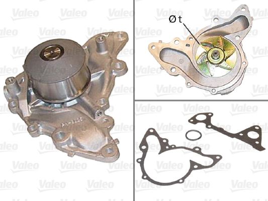 VALEO 506539 Motor Devirdaim - MITSUBISHI PAJERO II Canvas Top (V2_C, V4_C) uyumlu