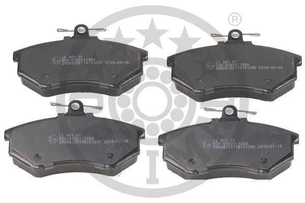 OPTIMAL BP-09271 Fren Sistemleri Fren Balatası - AUDI 80 B3 Sedan (893, 894, 8A2) uyumlu