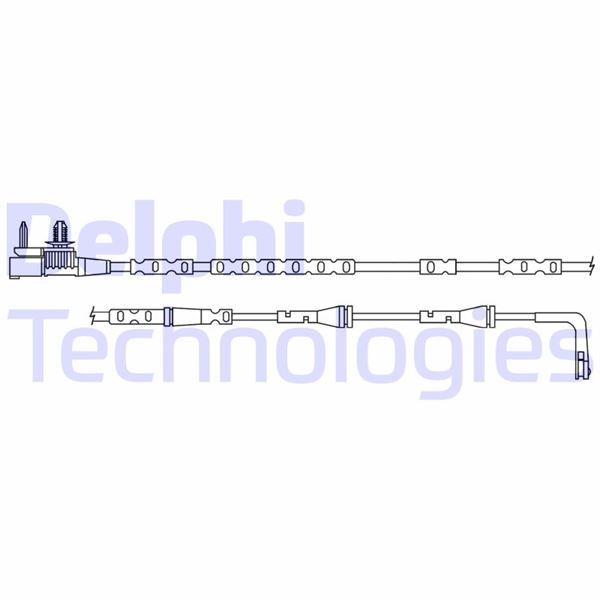 DELPHI LZ0316 Fren Sistemleri Aşınma Göstergesi - JAGUAR F-PACE (X761) uyumlu