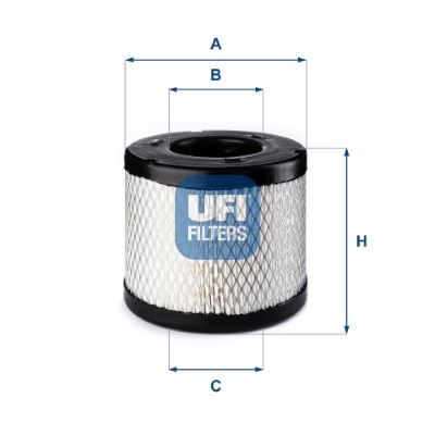 UFI 27.E50.00 Motor Hava Filtresi - OPEL MONTEREY B (M98) uyumlu