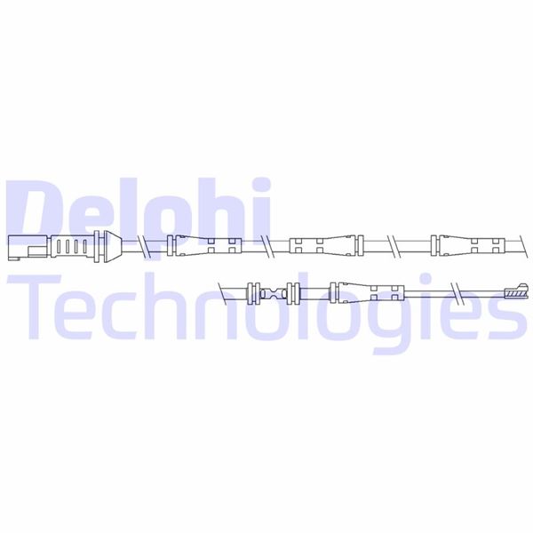 DELPHI LZ0290 Fren Sistemleri Aşınma Göstergesi - BMW 6 Coupe (F13) uyumlu