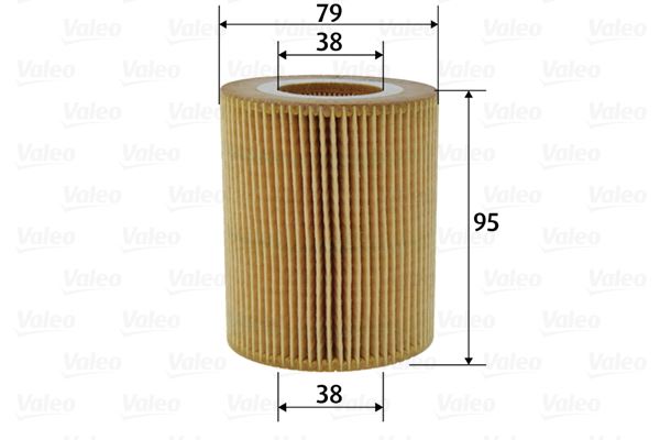 VALEO 586609 Motor Yağ Filtresi - JAGUAR XF I (X250) uyumlu