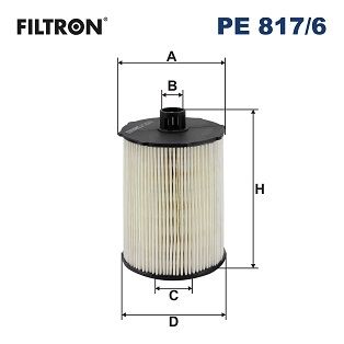 FILTRON PE 817/6 Yakıt Sistemi Yakıt Filtresi - PEUGEOT EXPERT Panelvan/Van (V_) uyumlu