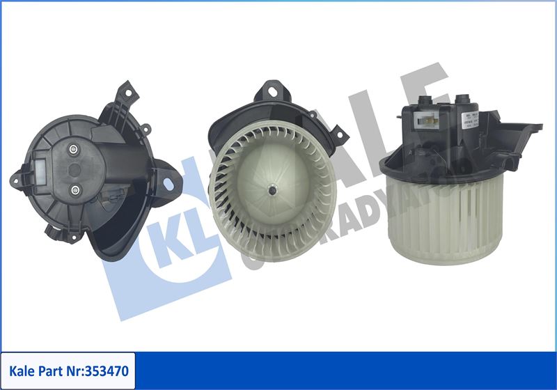 KALE OTO RADYATÖR 353470 İklimlendirme Sistemi Fan Parçaları - FIAT DOBLO Cargo (263_) uyumlu