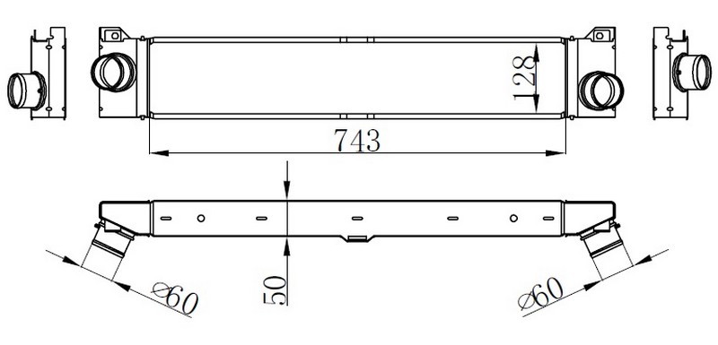 Turbo Radyatörü - IFI145050 Ürün Görseli