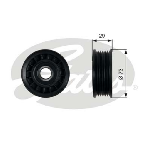 GATES T36398 Motor Yönlendirme & Kılavuz Makarası - FORD C-MAX II (DXA/CB7, DXA/CEU) uyumlu