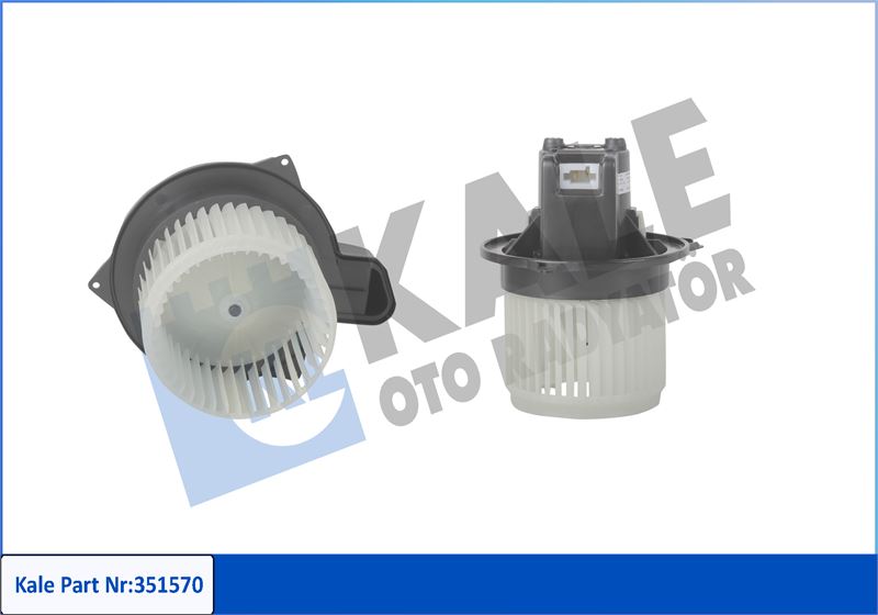 KALE OTO RADYATÖR 351570 İklimlendirme Sistemi Fan Parçaları - FIAT 500 C (312_) uyumlu