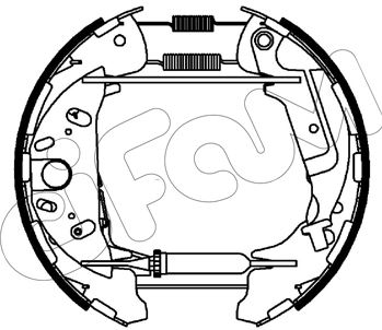 CIFAM 151-540 Fren Sistemleri Fren Pabucu - KIA CARNIVAL II (GQ) uyumlu