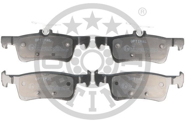 OPTIMAL BP-12730 Fren Sistemleri Fren Balatası - PEUGEOT 308 II (LB_, LP_, LW_, LH_, L3_) uyumlu