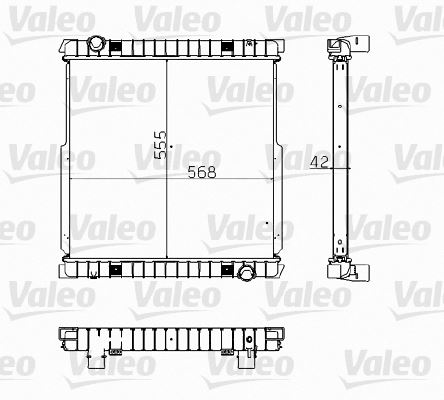 Su Radyatörü - VALEO - 734872 Ürün Görseli