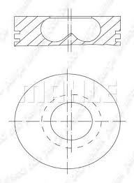 Piston - MAHLE - 0095002 Ürün Görseli