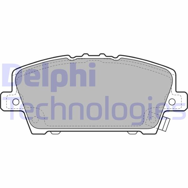 DELPHI LP1970 Fren Sistemleri Fren Balatası - HONDA CIVIC VIII Hatchback (FN, FK) uyumlu