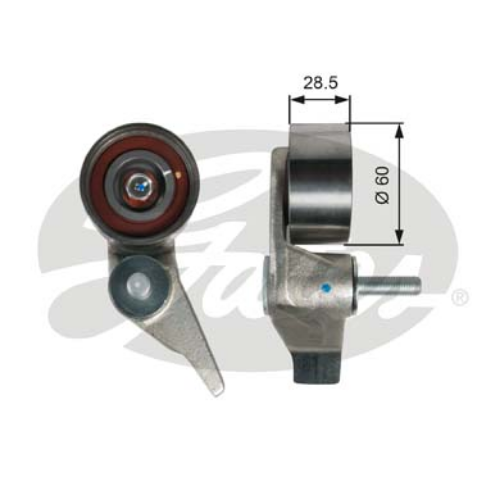 GATES T41316 Motor Kayış Kasnağı - MITSUBISHI L200 / TRITON (KA_T, KB_T) uyumlu