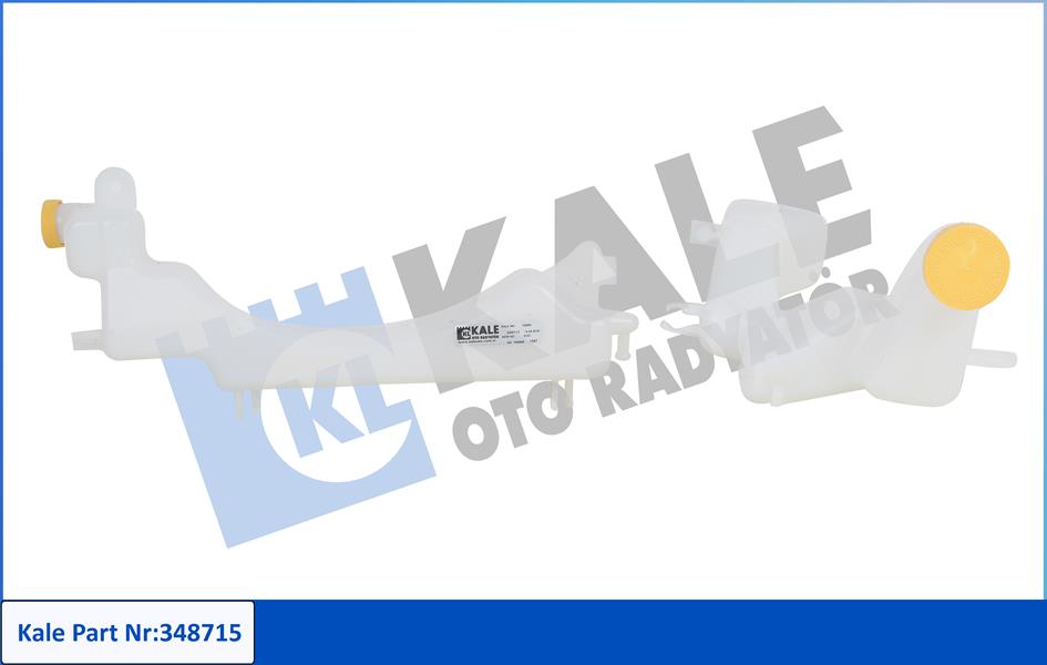 KALE OTO RADYATÖR 348715 Soğutma Sistemi İmbusat Deposu - HONDA CIVIC VII Hatchback (EU, EP, EV) uyumlu