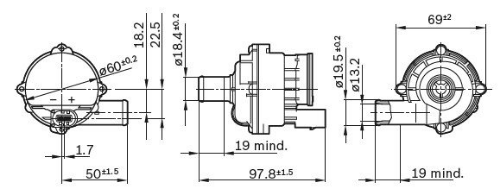 BOSCH 0 392 023 004 Motor Devirdaim - VW CRAFTER 30-35 Minibüs/Otobüs (2E_) uyumlu