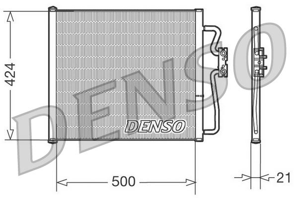 Klima Radyatörü - DENSO - DCN05007 Ürün Görseli