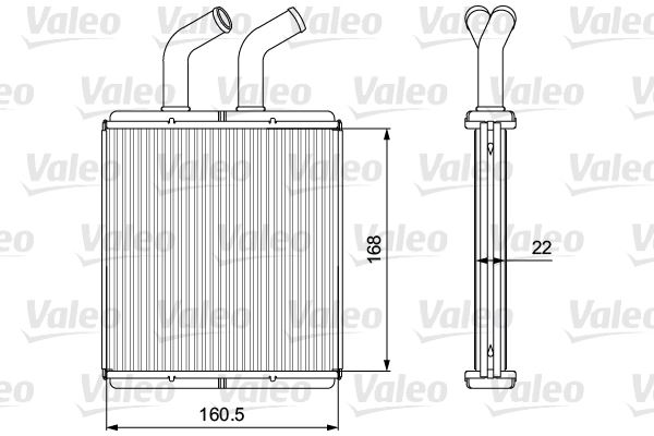 VALEO 811562 İklimlendirme Sistemi İç Mekan Isı Değiştirici - KIA RIO I Hatchback (DC) uyumlu