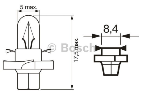 BOSCH 1 987 302 236 Farlar & Aydınlatma Ampuller