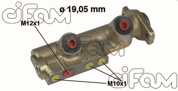 CIFAM 202-080 Fren Sistemleri Ana Fren Merkezi - RENAULT 5 (122_) uyumlu
