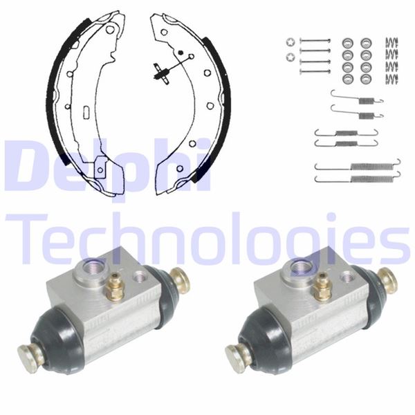 DELPHI KP929 Fren Sistemleri Fren Pabucu - PEUGEOT 306 Hatchback (7A, 7C, N3, N5) uyumlu
