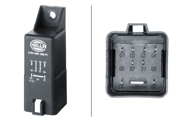 HELLA 4RV 008 188-711 Elektrik Sistemi Kumanda Cihazı - SEAT IBIZA IV SC (6J1, 6P5) uyumlu