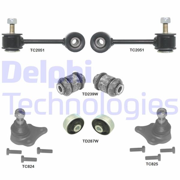 DELPHI TC1970KIT Süspansiyon Sistemi Bugi Kolu - SKODA OCTAVIA I (1U2) uyumlu