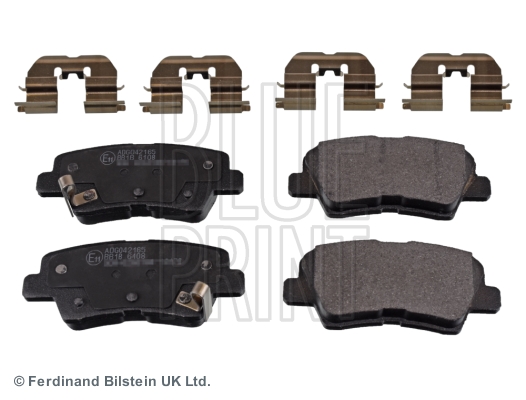 BLUE PRINT ADG042165 Fren Sistemleri Fren Balatası - HYUNDAI i30 (GD) uyumlu