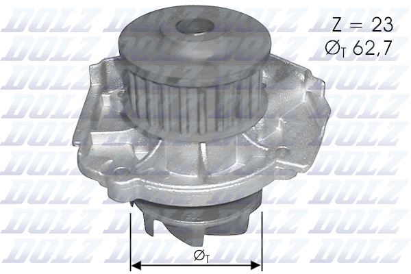 DOLZ S319 Motor Devirdaim - FIAT PANDA (169_) uyumlu