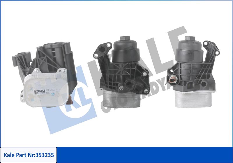 KALE OTO RADYATÖR 353235 Motor Yağ Soğutucusu - VW JETTA IV (162, 163, AV3, AV2) uyumlu