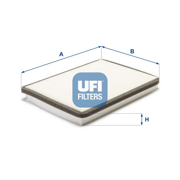 UFI 53.004.00 İklimlendirme Sistemi Polen Filtresi - VW PASSAT B3/B4 (3A2, 35I) uyumlu