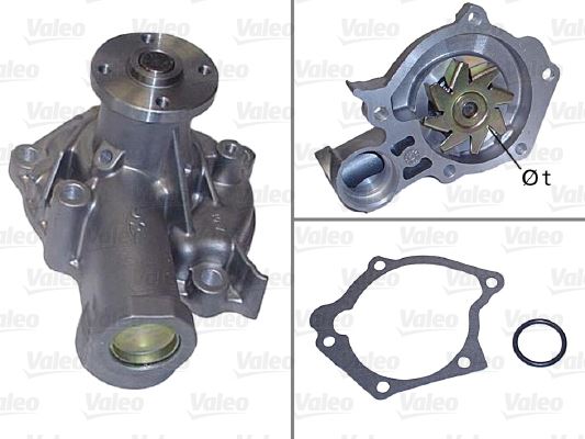 VALEO 506827 Motor Devirdaim - LAND ROVER 90 I (LDV) uyumlu