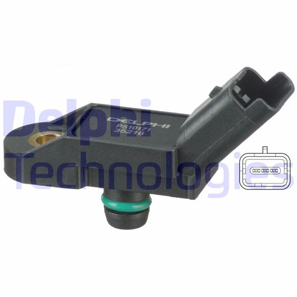 DELPHI PS10171 Emme & Egzoz Sistemi Egzoz Sensörleri - CITROËN C5 II (RC_) uyumlu