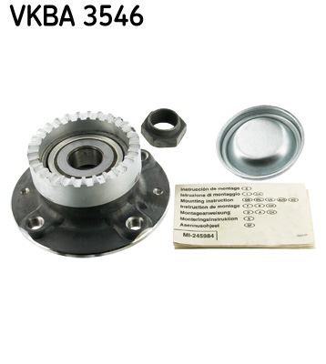 SKF VKBA 3546 Jant & Lastik & Bijon Poyra - PEUGEOT 306 Hatchback (7A, 7C, N3, N5) uyumlu