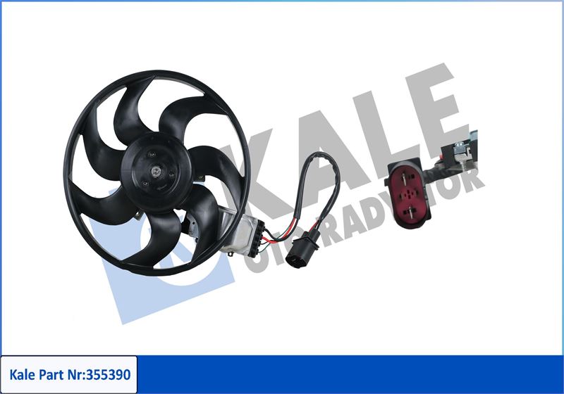 KALE OTO RADYATÖR 355390 Soğutma Sistemi Fan - AUDI Q7 (4LB) uyumlu