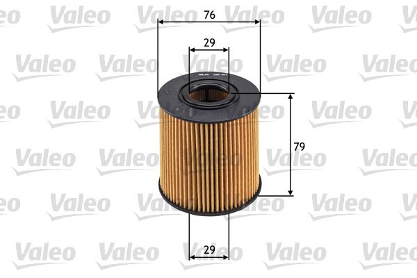 VALEO 586561 Motor Yağ Filtresi - VOLVO S40 I (644) uyumlu