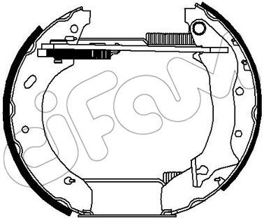 CIFAM 151-250 Fren Sistemleri Fren Pabucu - FORD MONDEO I (GBP) uyumlu