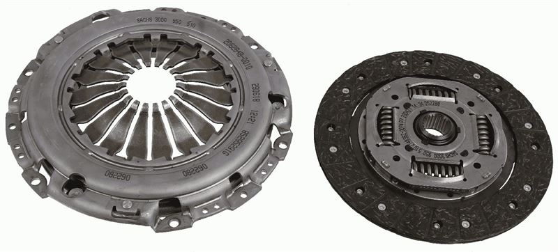 SACHS 3000 950 510 Debriyaj Sistemi Debriyaj Seti - VW SHARAN (7M8, 7M9, 7M6) uyumlu