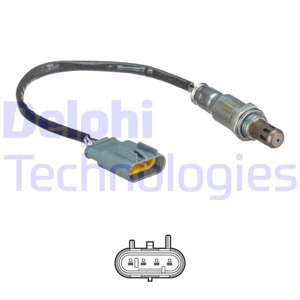 DELPHI ES21108-12B1 Emme & Egzoz Sistemi Egzoz Sensörleri - FIAT PUNTO EVO (199_) uyumlu