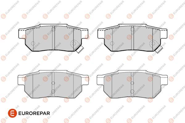 EUROREPAR 1686278780 Fren Sistemleri Fren Balatası - ROVER 200 II Hatchback (XW) uyumlu