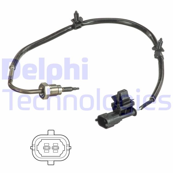 DELPHI TS30142 Emme & Egzoz Sistemi Egzoz Sensörleri - OPEL ASTRA H Kombi van (L70) uyumlu